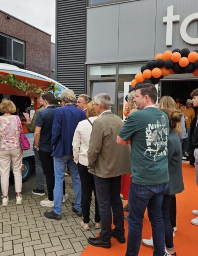 Food trailer van Uw Chef Catering open dag van Brandingbureau TOON uit Geldermalsen