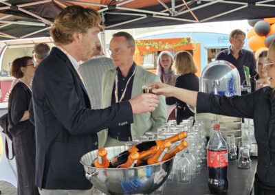 Open bar op de open dag van Brandingbureau TOON uit Geldermalsen