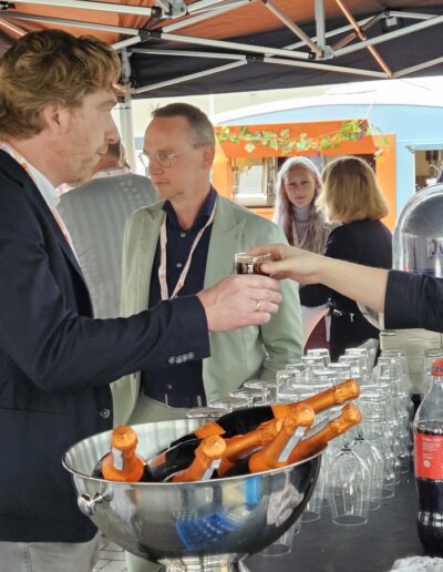 Open bar op de open dag van Brandingbureau TOON uit Geldermalsen