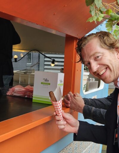 Food trailer van Uw Chef Catering open dag van Brandingbureau TOON uit Geldermalsen