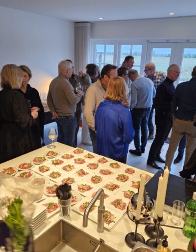 Walking diner Twee heren in Rumpt